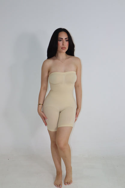 The Bare front view | color:tan